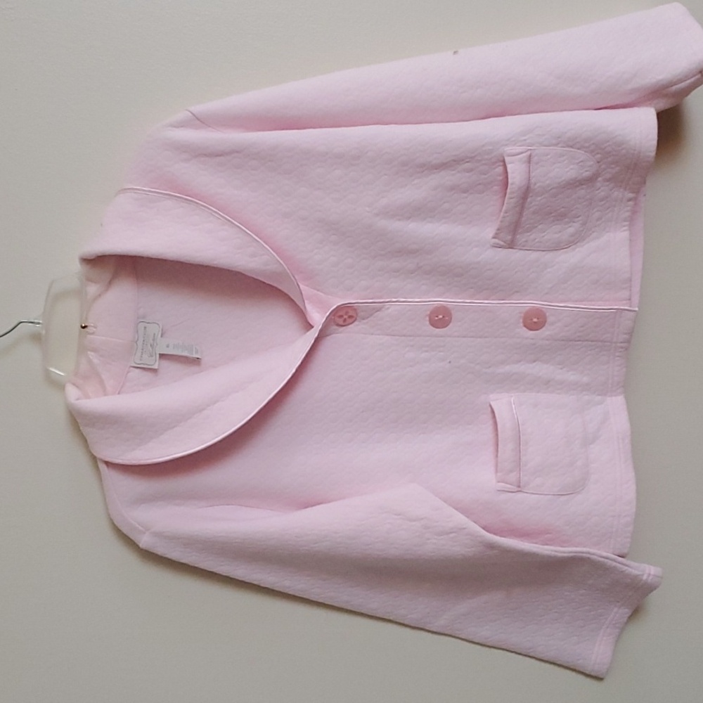 Quilted Pink Bed House Jacket